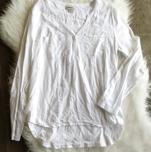 White long sleeve t-shirt